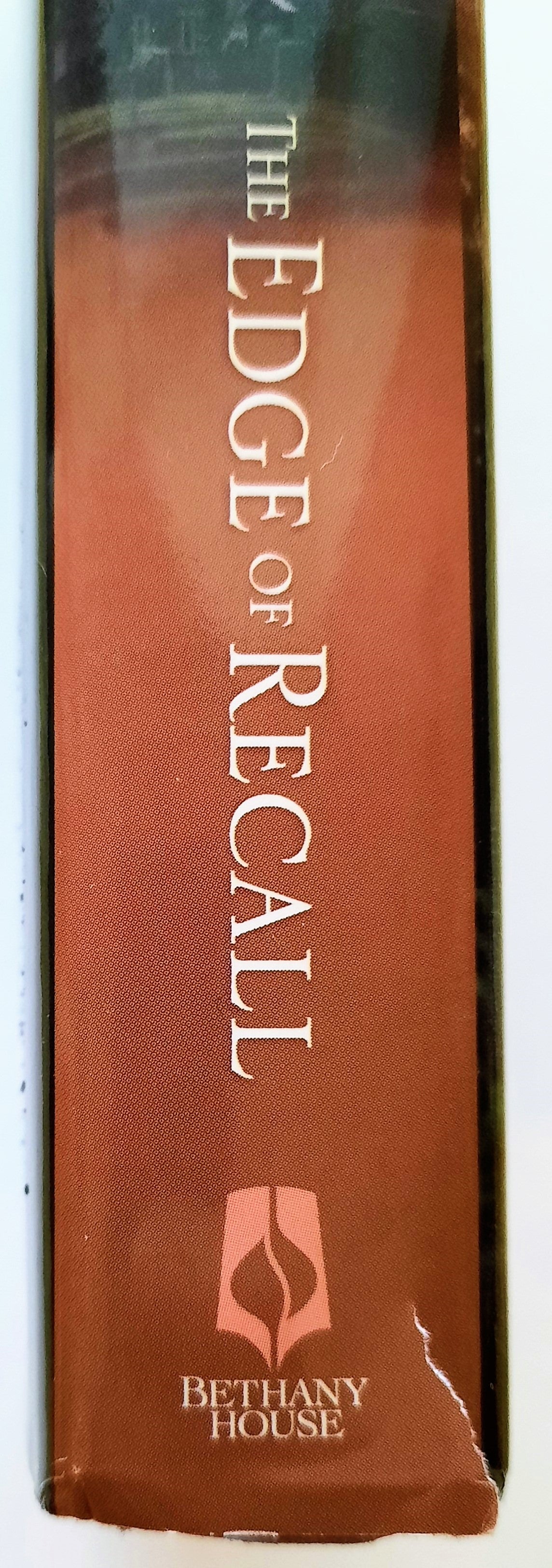 The Edge of Recall by Kristen Heitzmann (Very good, 2008, HC, 412 pages, Bethany House)