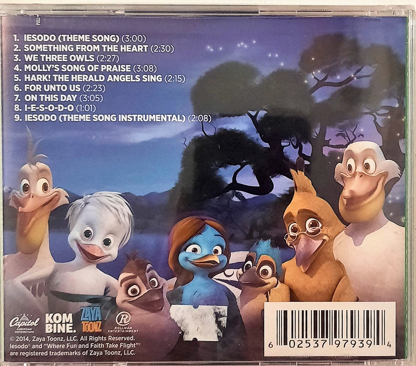 The Joy of Christmas Iesodo Children Audio Music CD NEW 2014 Capitol Records