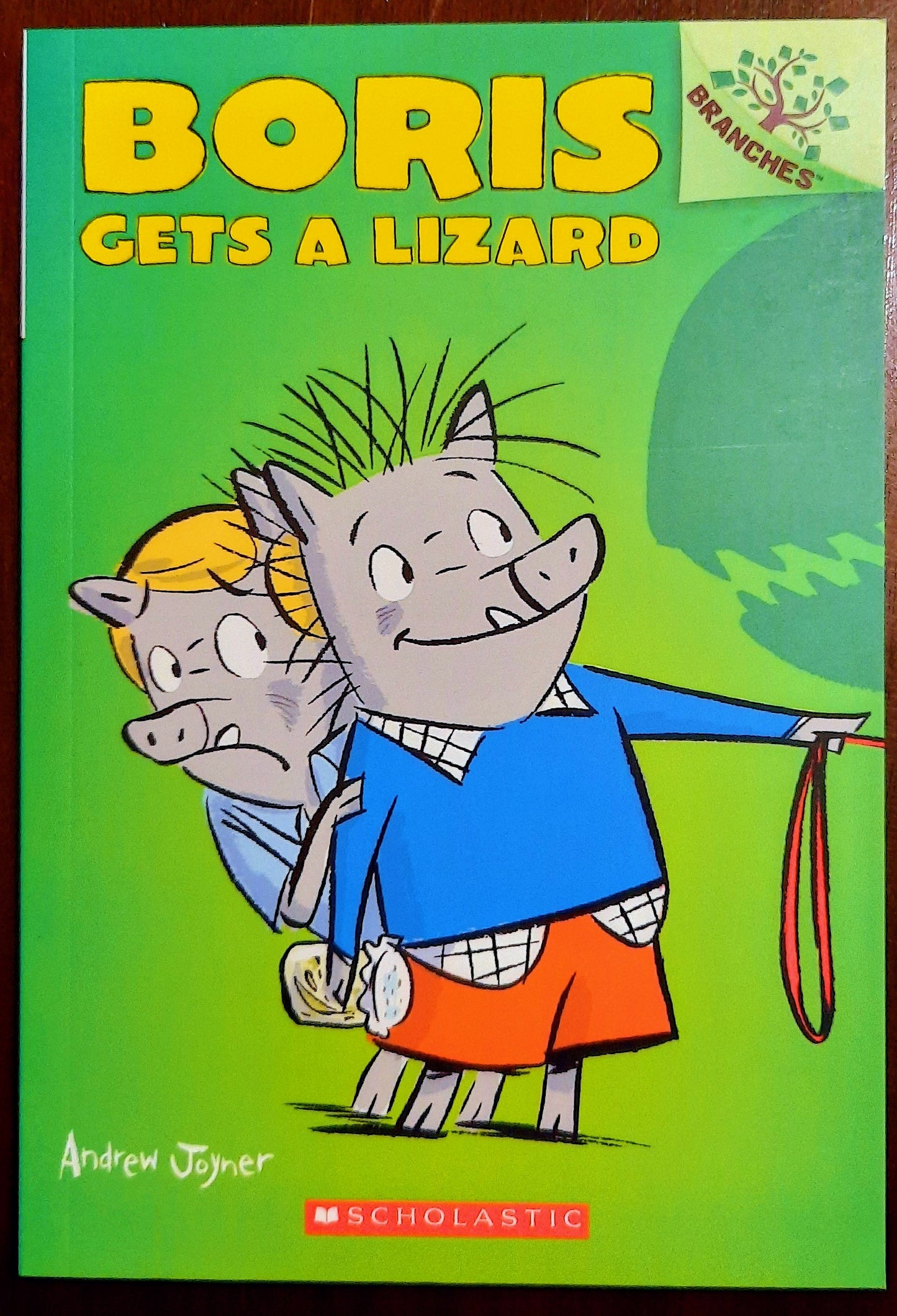 Boris Gets a Lizard #2 by Andrew Joyner (New, 2013, Pbk, 80 pages, Scholastic Branches Reader)