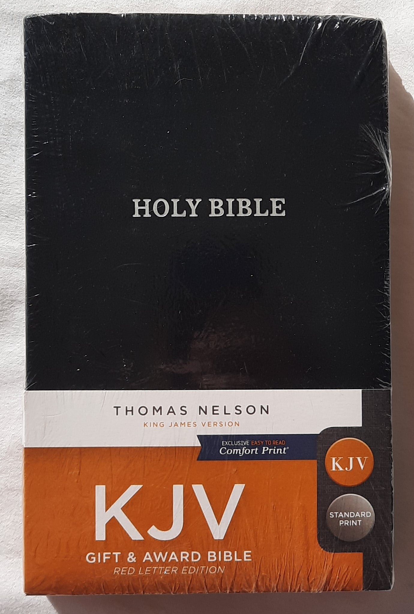 KJV Gift & Award Comfort Print Bible (New, 2017, Soft Cover, 736 pages, Thomas Nelson)