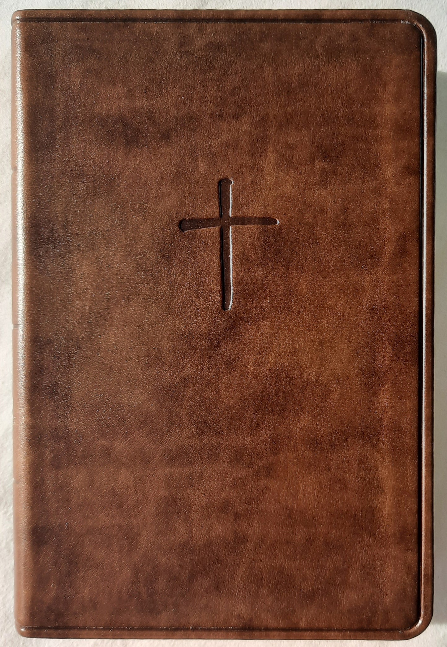 KJV Compact Value Edition Bible (New, 2019, Brown LeatherTouch, 768 pages, Holman)