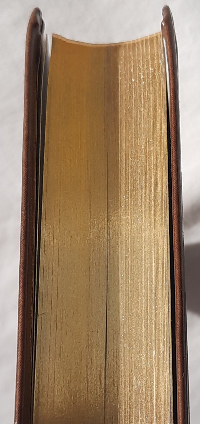 KJV Compact Value Edition Bible (New, 2019, Brown LeatherTouch, 768 pages, Holman)