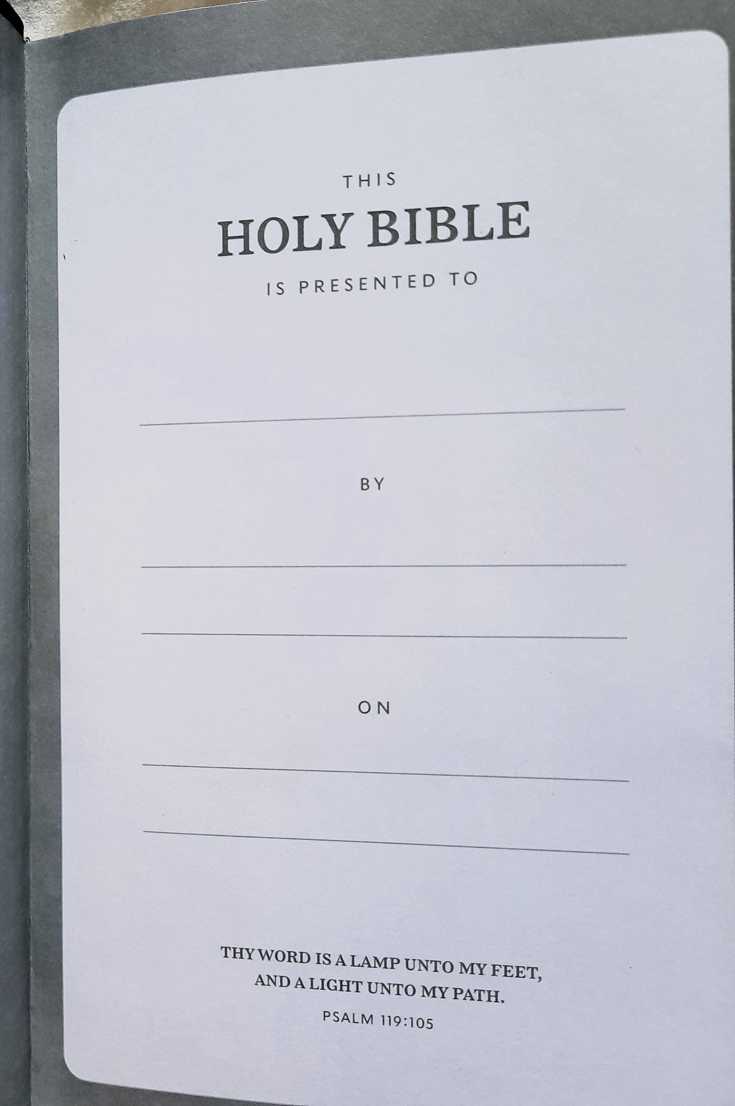 KJV Gift & Award Comfort Print Bible (New, 2017, Soft Cover, 736 pages, Thomas Nelson)