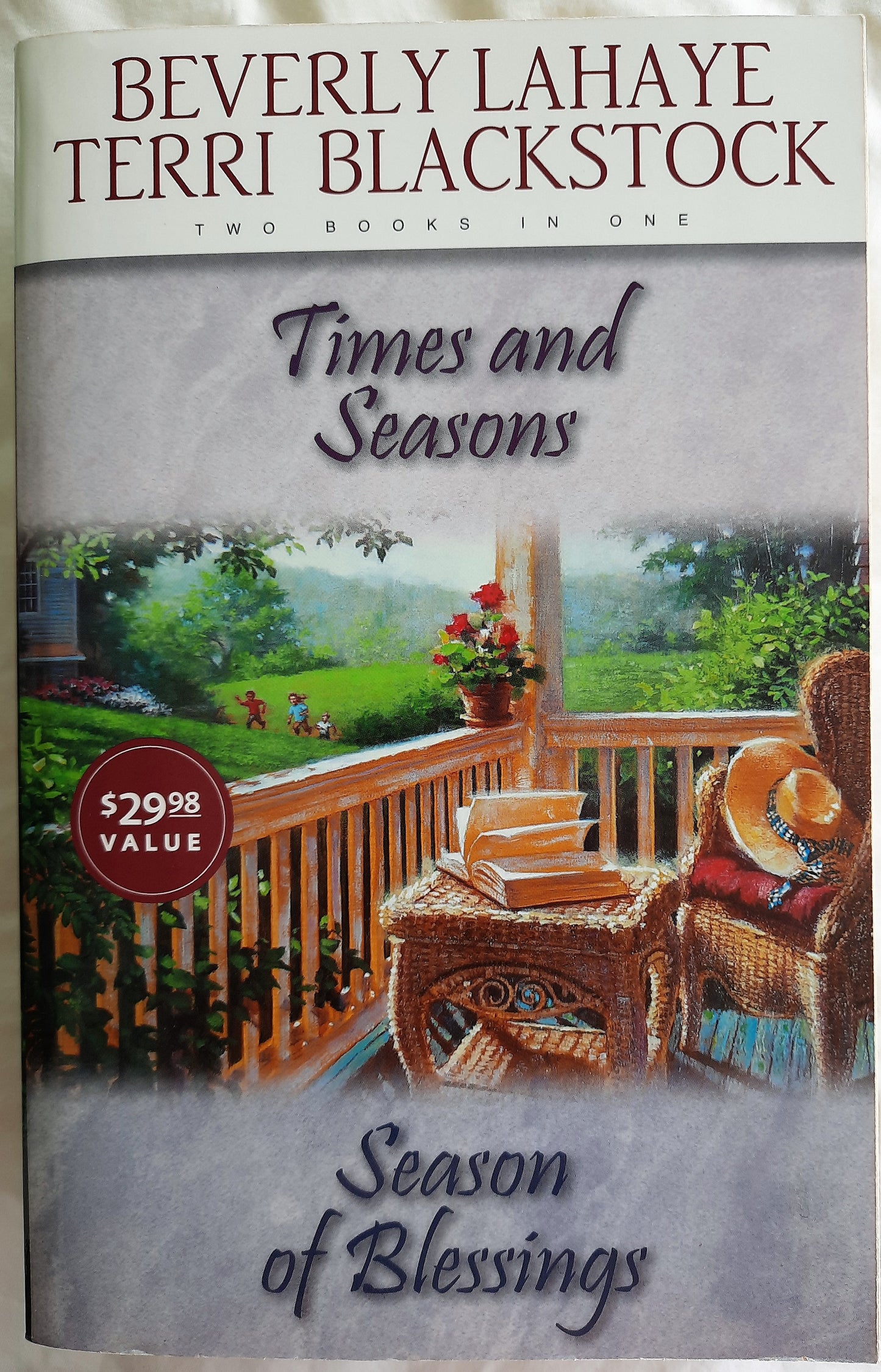 Times and Seasons & Season of Blessings by Beverly LaHaye Terri Blackstock (Cedar Circle #3 #4, New, 2010, Pbk, 731 pgs)