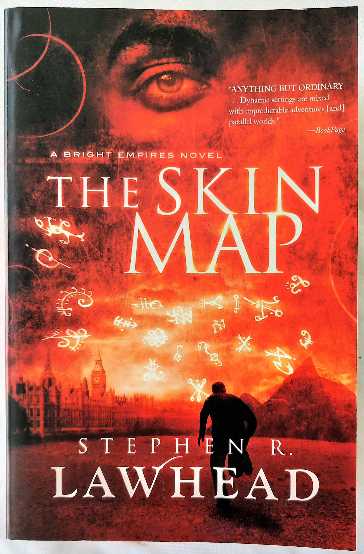The Skin Map # 1 by Stephen R. Lawhead (Bright Empires, New, 2010, Pbk, 403 pages, Thomas Nelson)