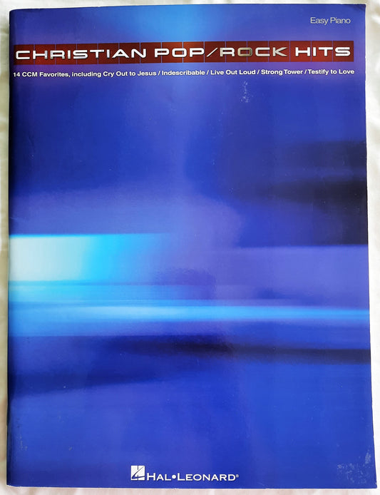 Christian Pop/Rock Hits: Easy Piano & Vocals Hal Leonard (New, 2010, Pbk, 80 pages, Contemporary Christian)