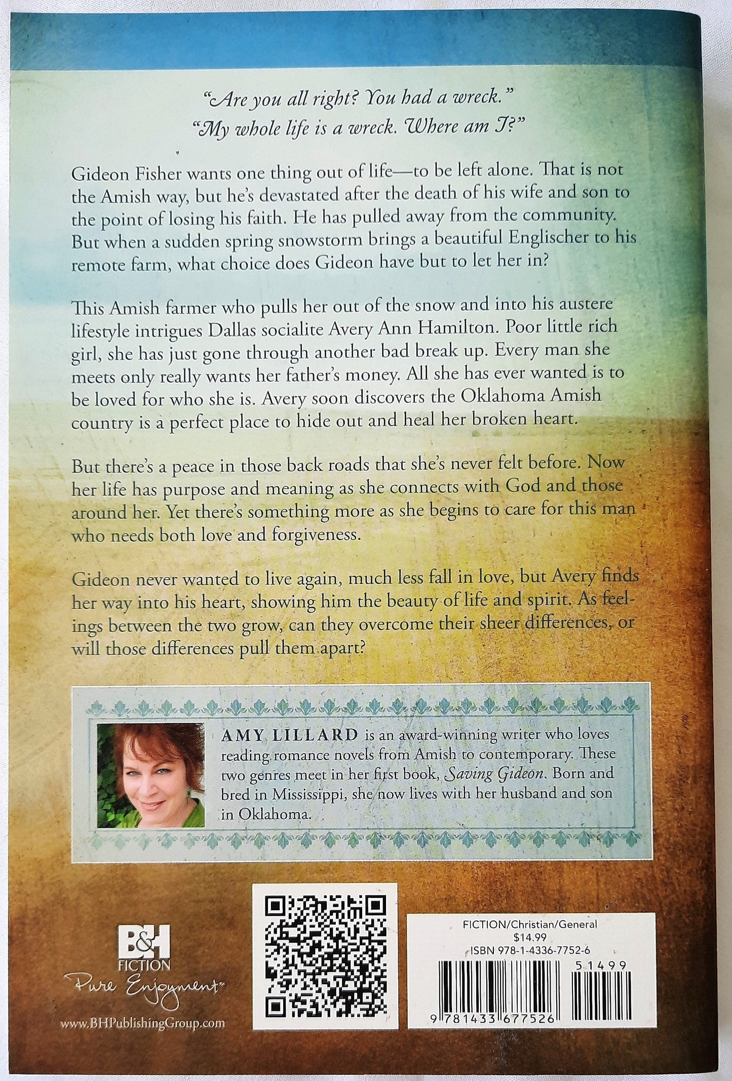 Saving Gideon #1 by Amy Lillard (Clover Ridge series, New, 2012, Pbk, 320 pages, B&H Books)