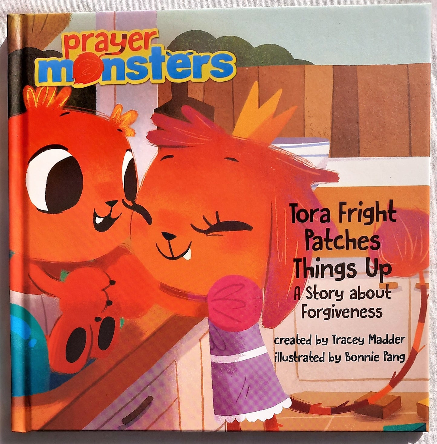 Tora Fright Patches Things Up by Tracey Madder (Prayer Monsters, New, 2017, HC, 30 pages, Tyndale)