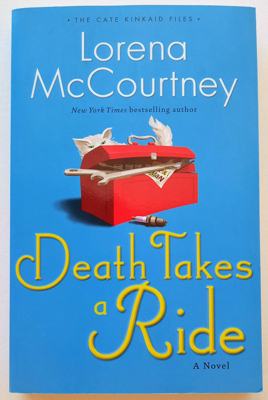 Death Takes a Ride #3 by Lorena McCourtney (Cate Kinkaid Files, New, 2014, Pbk, 331 pages, Revell)