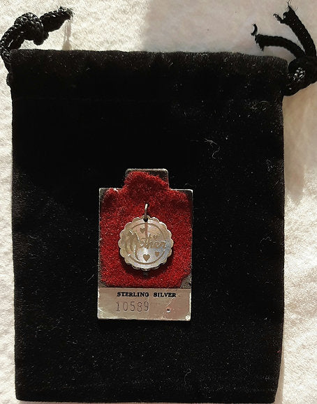 Charm: 'Mother' Sterling Silver Charm for Necklace Bracelet Vintage NEW, Gift