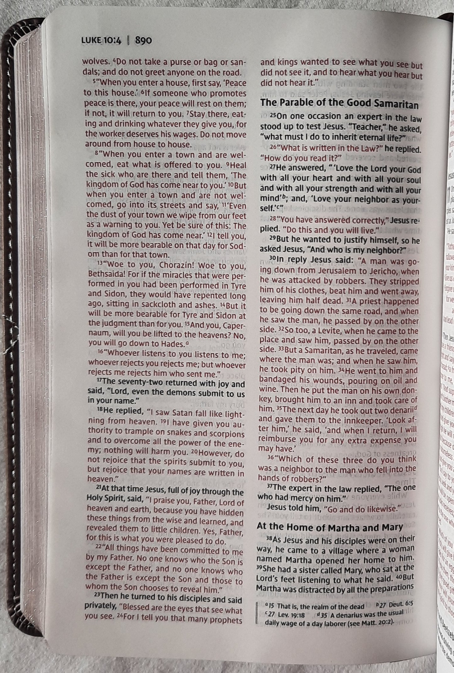NIV Thinline Compact Bible (New, 2017, Leathersoft-Pink Chocolate, 1088 pages, Zondervan)