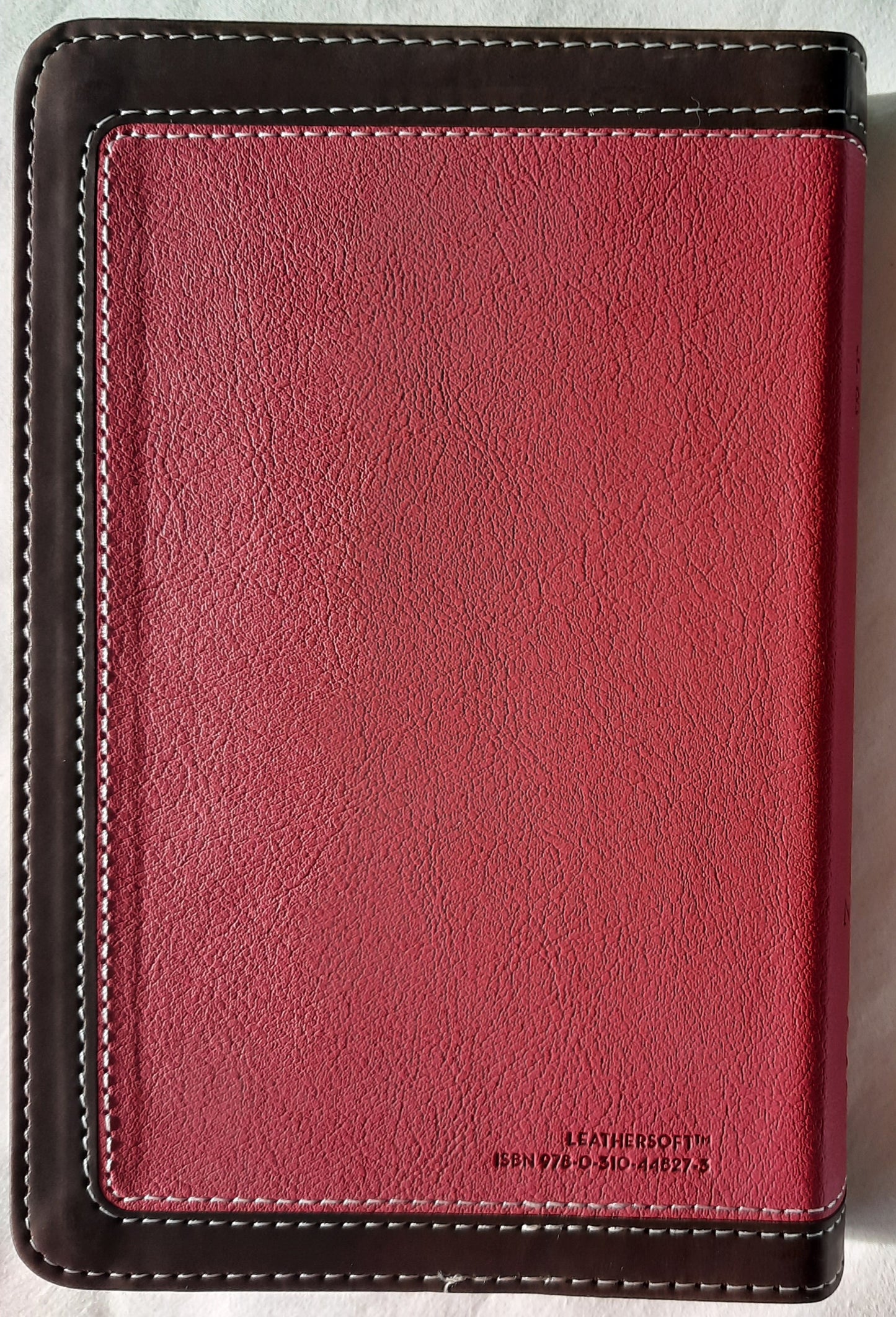 NIV Thinline Compact Bible (New, 2017, Leathersoft-Pink Chocolate, 1088 pages, Zondervan)