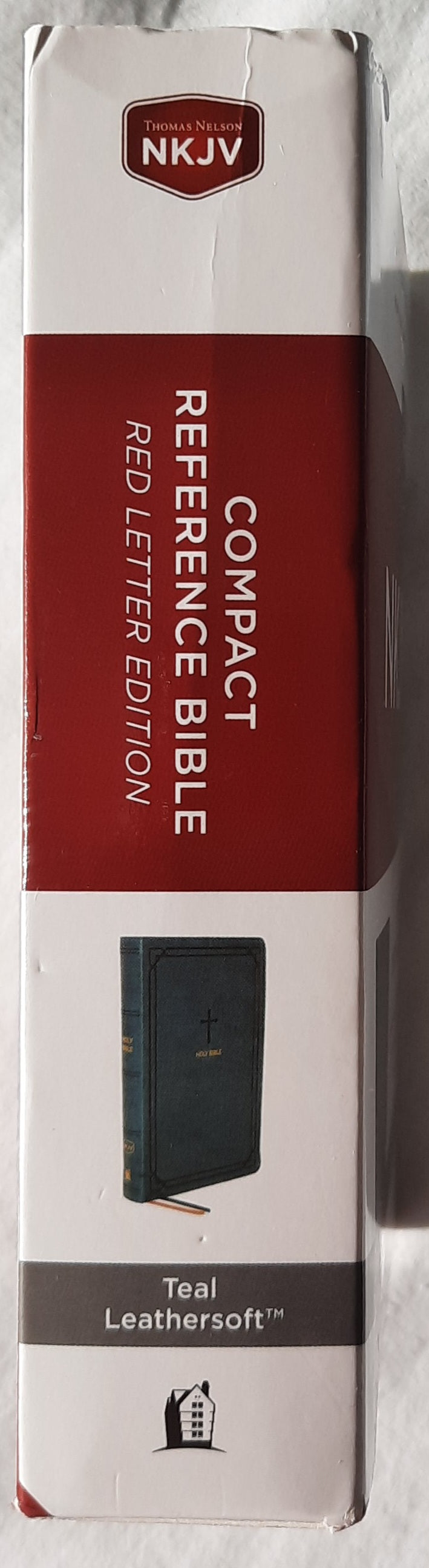 NKJV Compact Reference Bible Teal Leathersoft (New, 2020, Leathersoft, 1856 pages, Thomas Nelson)