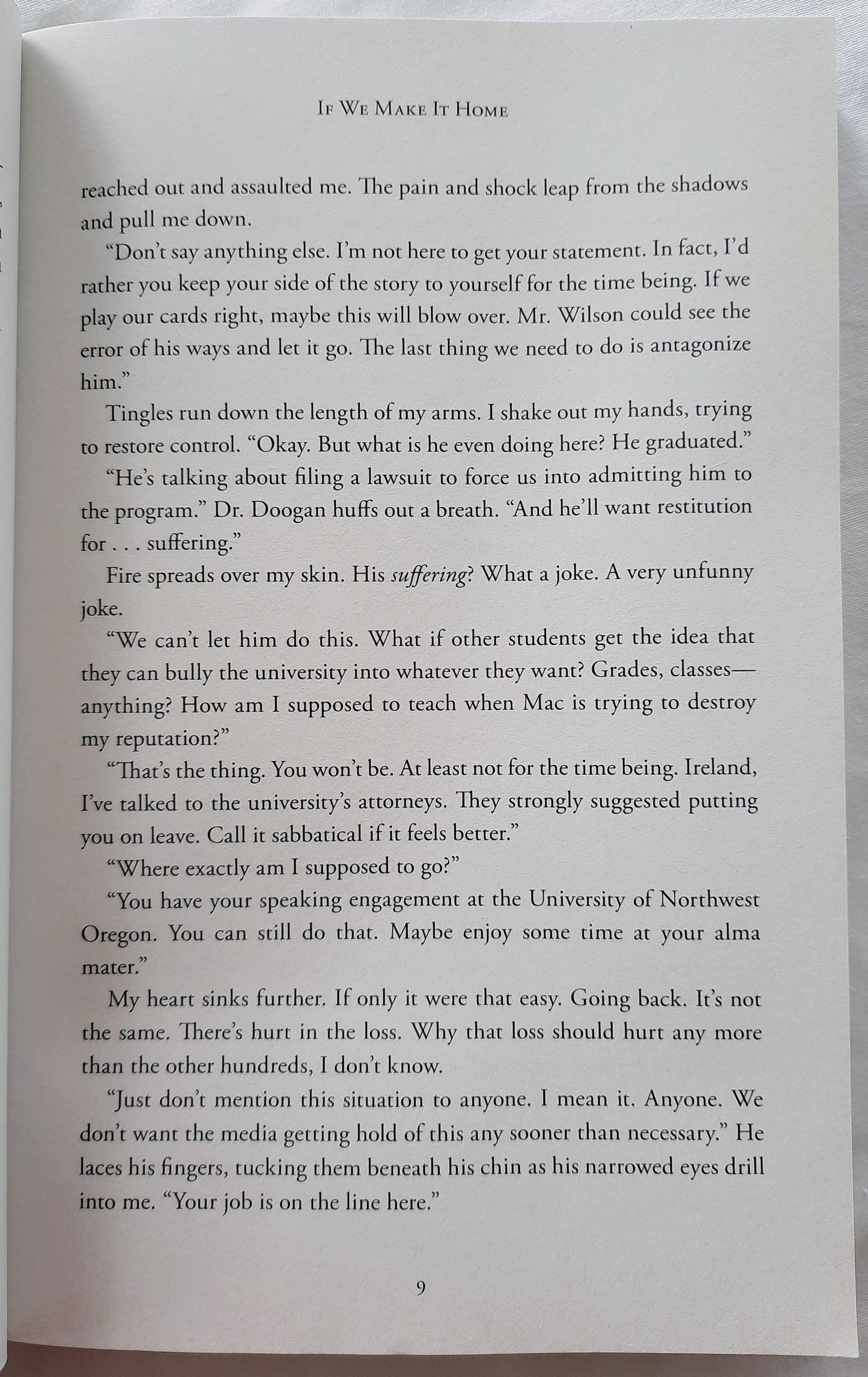 If We Make It Home by Christina Suzanne Nelson (Like new, 2017, Pbk, 272 pages, Kregel)