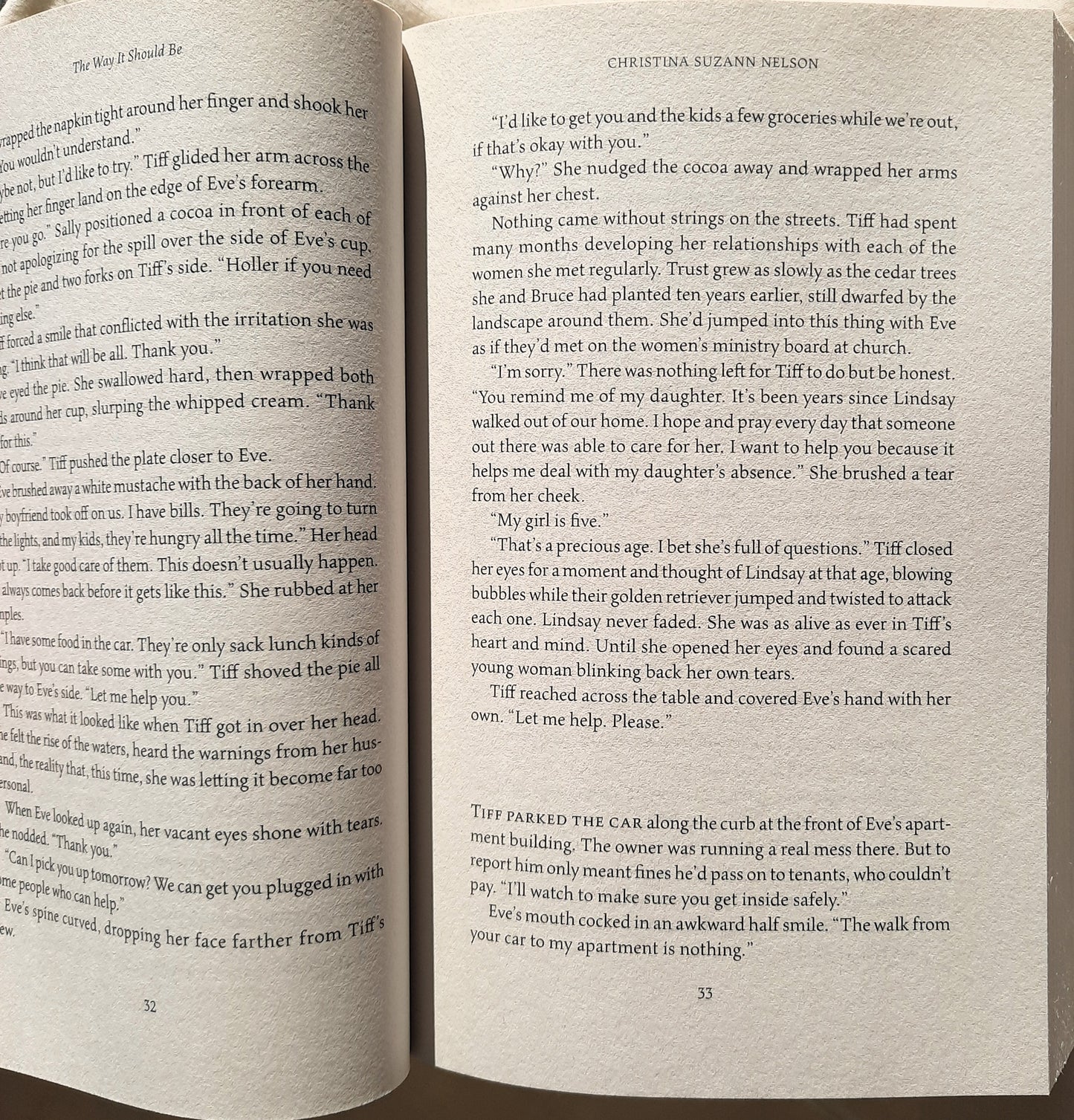 The Way It Should Be by Christina Suzann Nelson (New, 2021, Pbk, 348 pages, Bethany House)