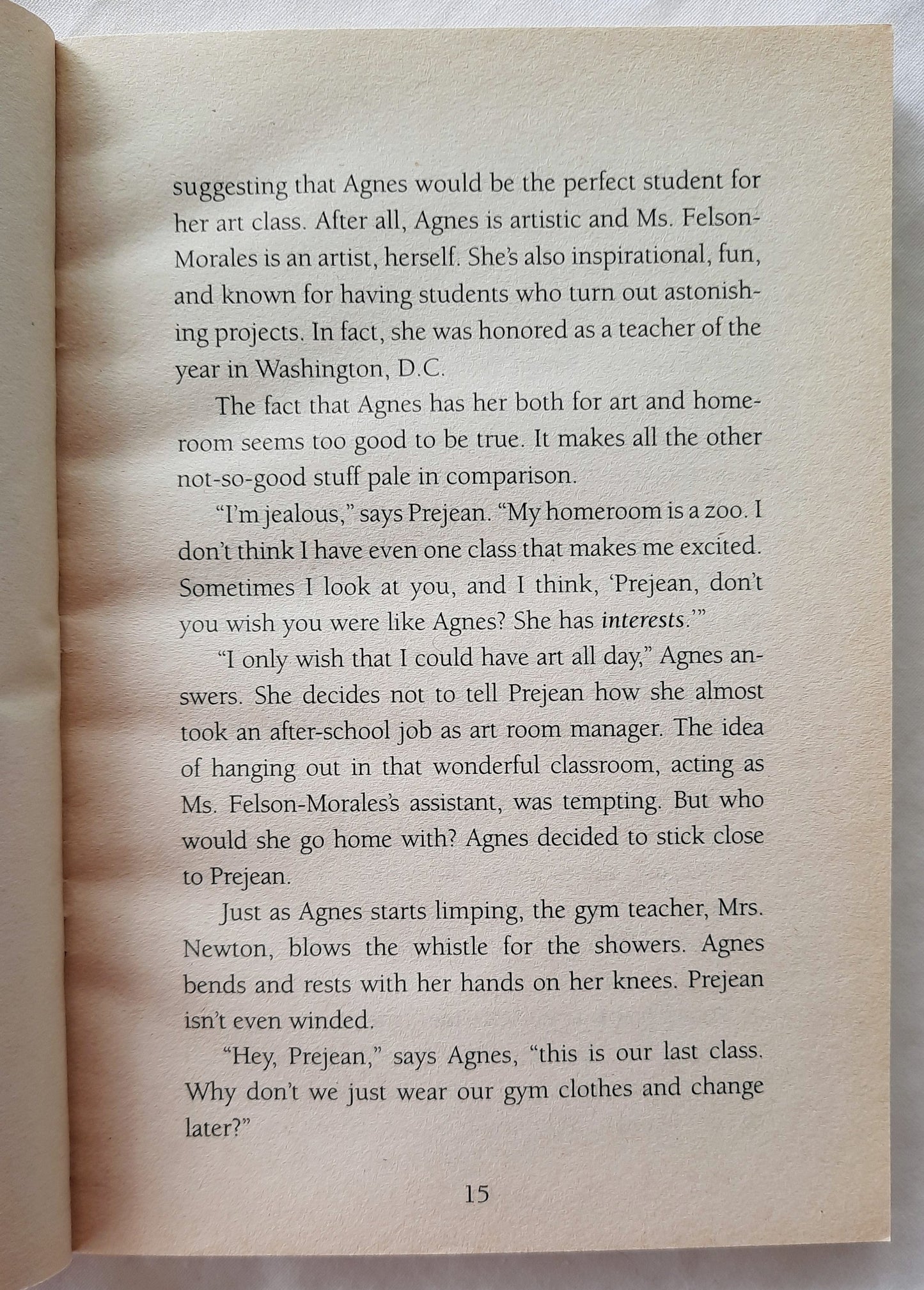 Agnes Parker Keeping Cool in Middle School by Kathleen O'Dell (Very Good, 2008, Pbk, 156 pages, Scholastic)