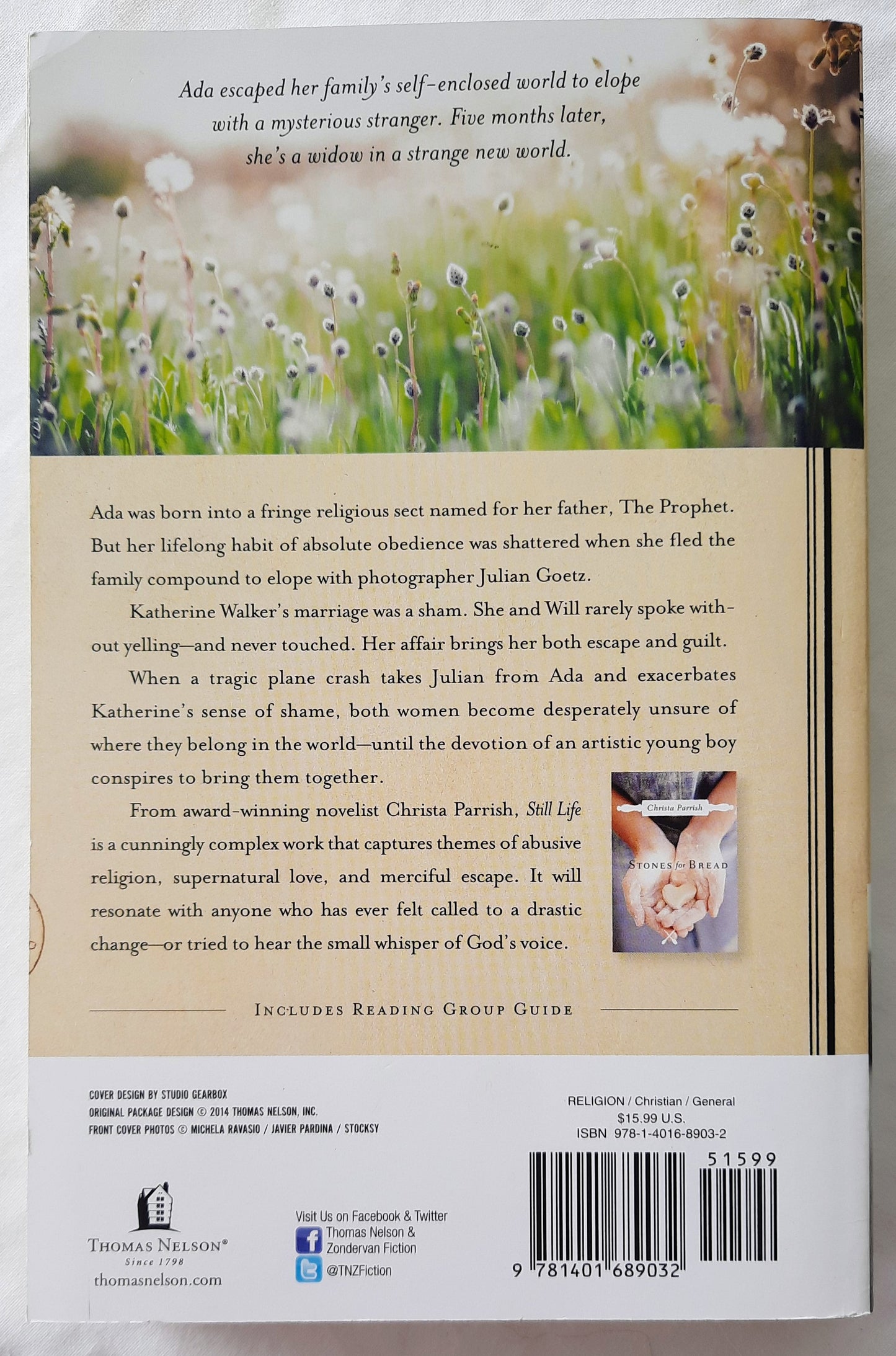 Still Life by Christa Parrish (New, 2015, Pbk, 352 pages, Thomas Nelson)