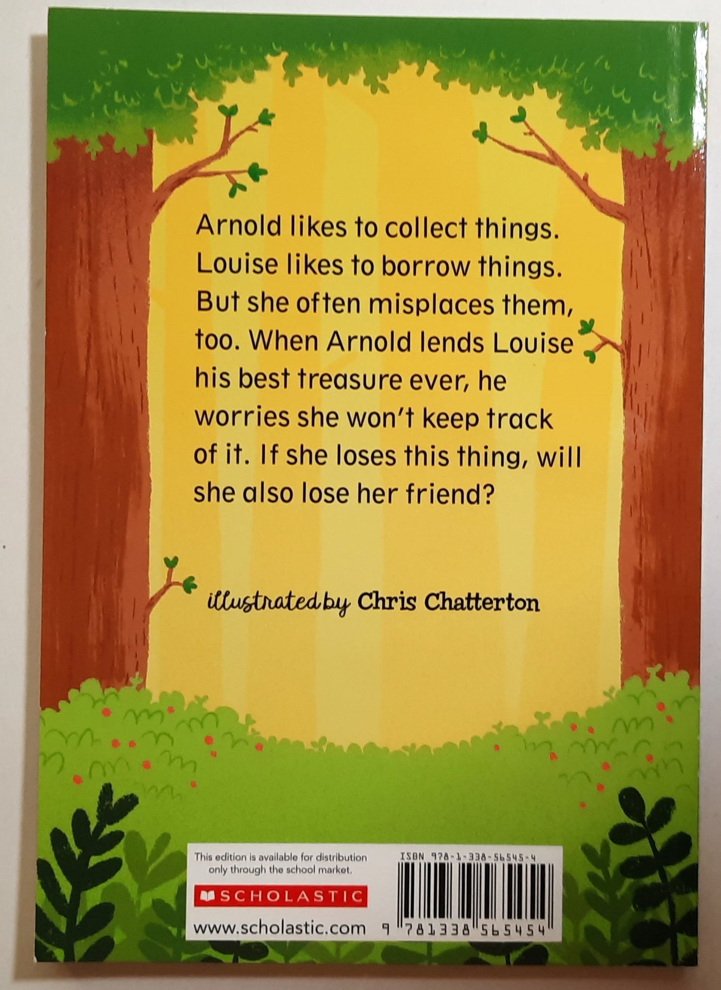 Arnold and Louise: Lost and Found by Erica S. Perl (New, 2019, Pbk, 64 pages, Scholastic)