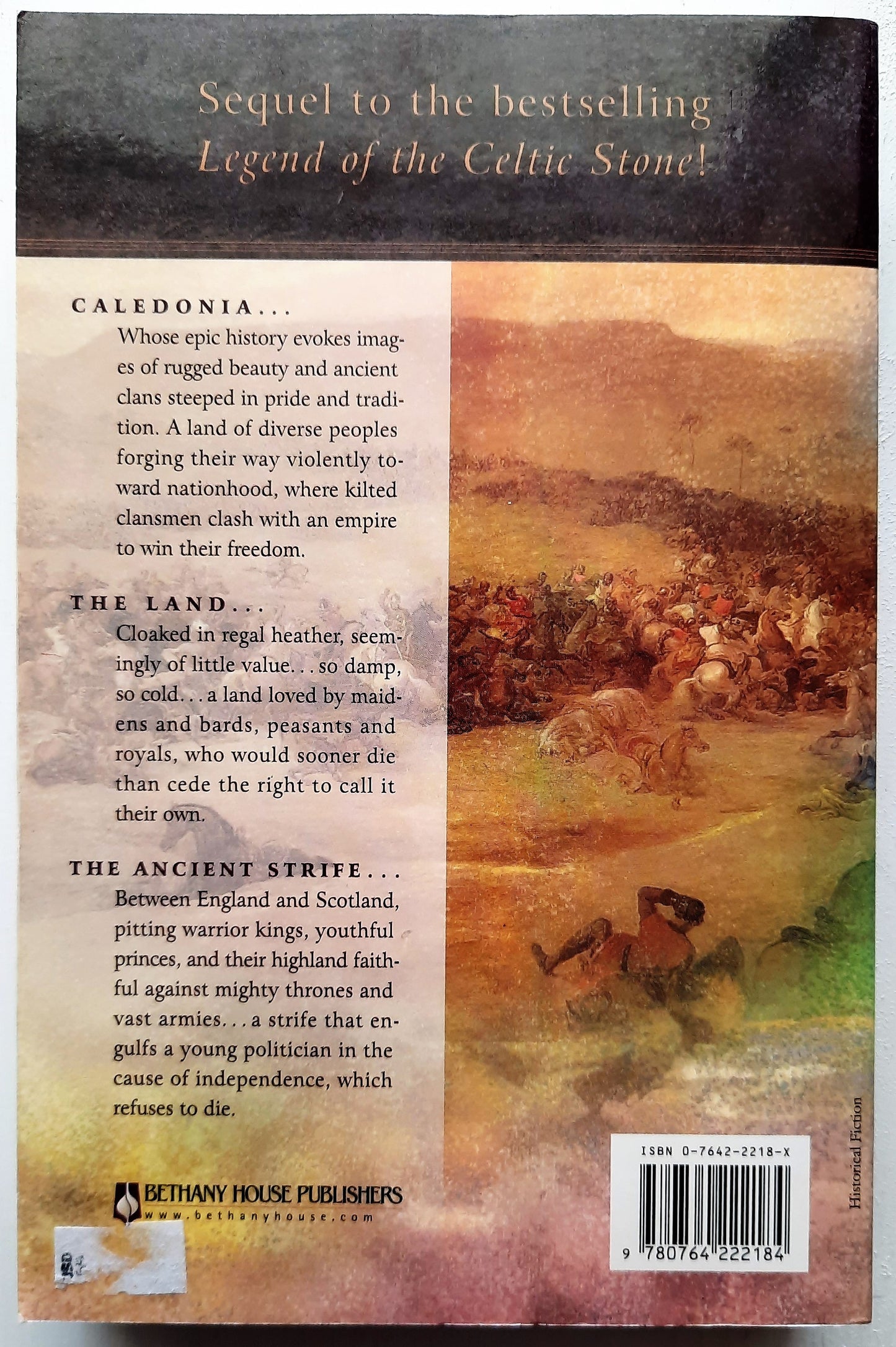 An Ancient Strife by Michael Phillips (Caledonia #2, Very good, 2000, PBK, 542 pages, Bethany House)