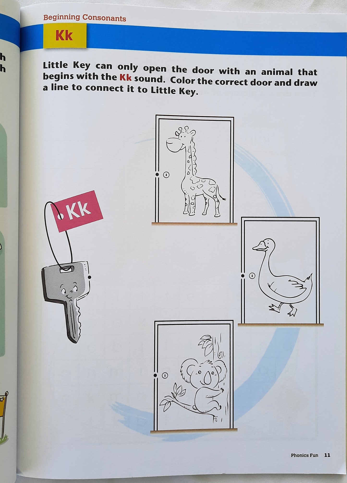 Phonics Fun Grade K Early Learning Fun Activity Book (NEW, 2015, Pbk, 64 page, Independent Publishers Group)