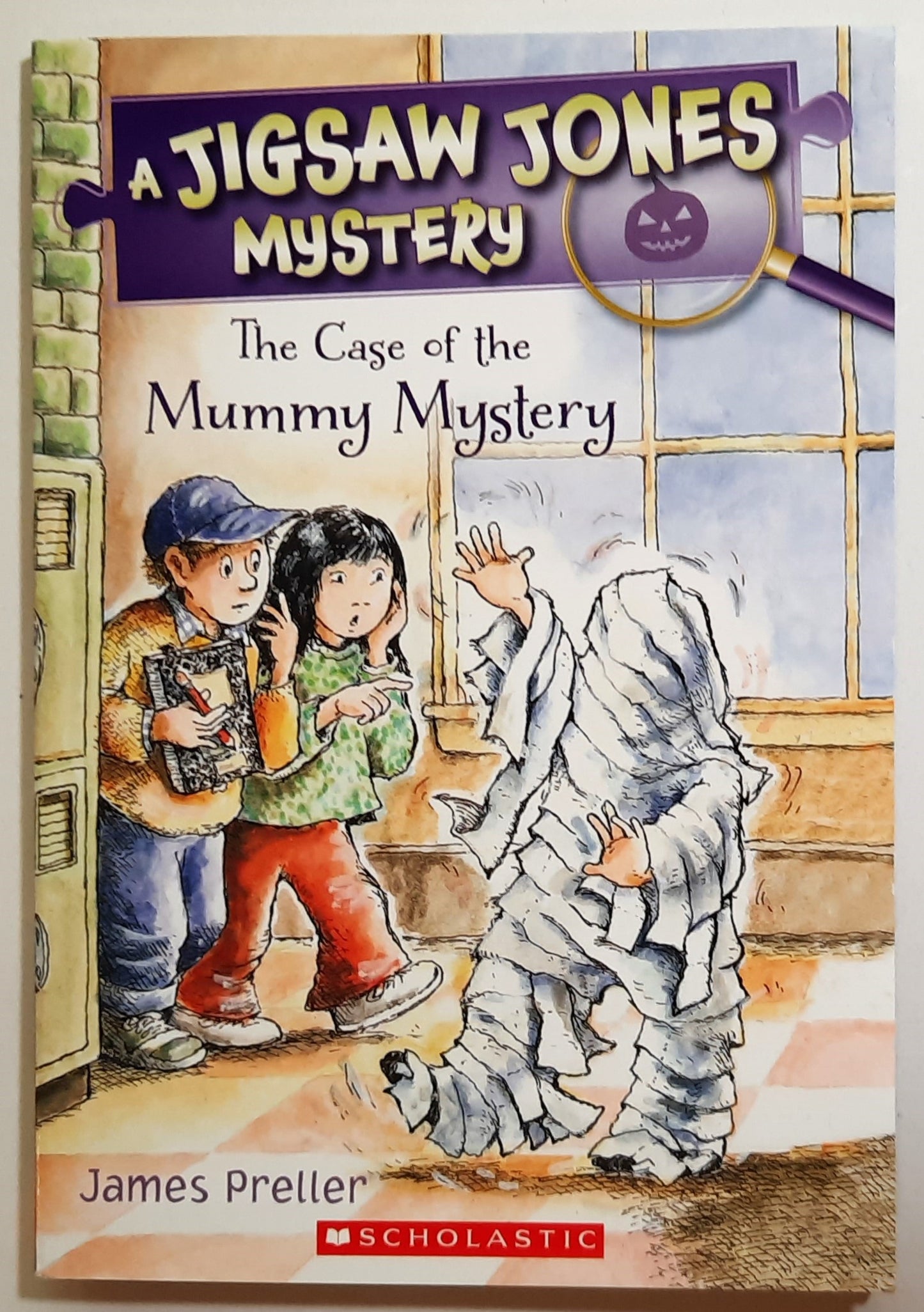 Jigsaw Jones: The Case of the Mummy Mystery by James Preller (New, 2018, Pbk, 96 pages, Scholastic)