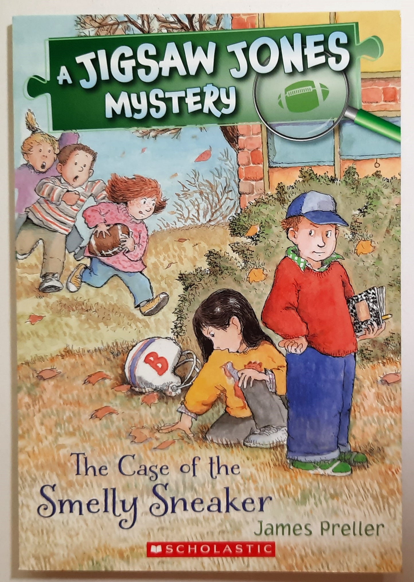 Jigsaw Jones: The Case of the Smelly Sneaker by James Preller (New, 2018, Pbk, 96 pages, Scholastic