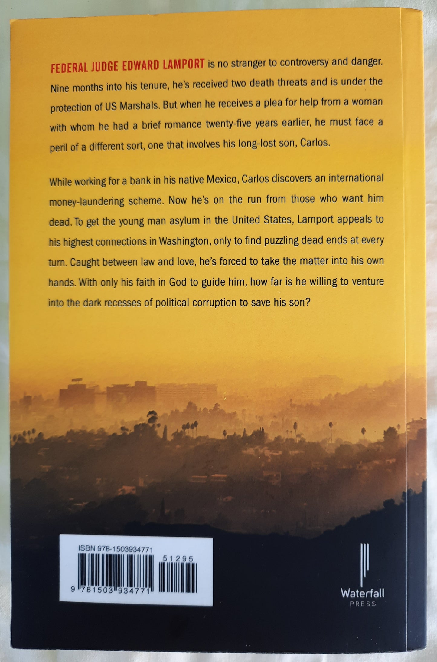 Perilous Judgment #1 by Dennis Ricci (Real Justice, New, 2016, Pbk, 432 pages, Waterfall Press)