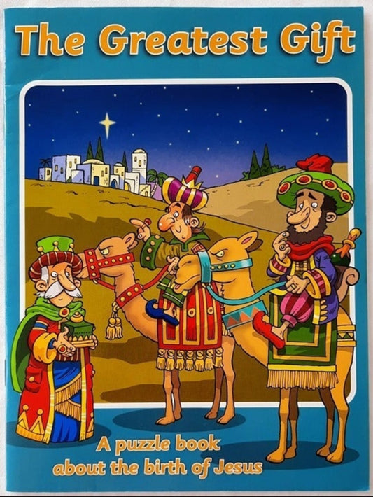 The Greatest Gift: A Puzzle Book About the Birth of Jesus by Catherine Mackenzie (New, 2010, Pbk, 24 pages, Christian Focus Publications)