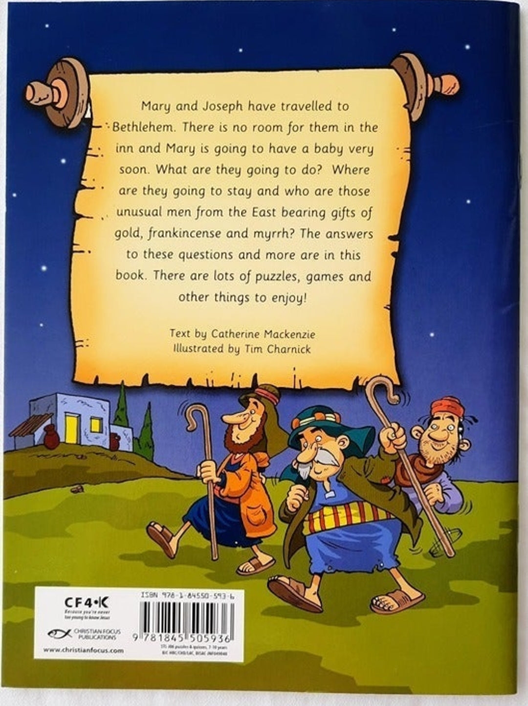 The Greatest Gift: A Puzzle Book About the Birth of Jesus by Catherine Mackenzie (New, 2010, Pbk, 24 pages, Christian Focus Publications)