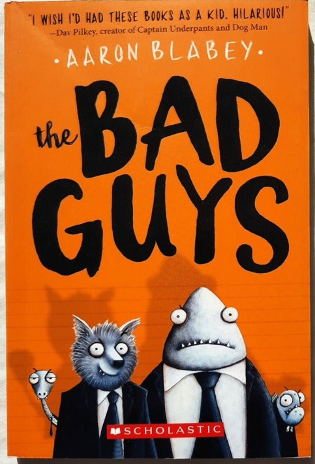 The Bad Guys #1 by Aaron Blabey (NEW, 2016, Pbk, 139 pages, Scholastic)
