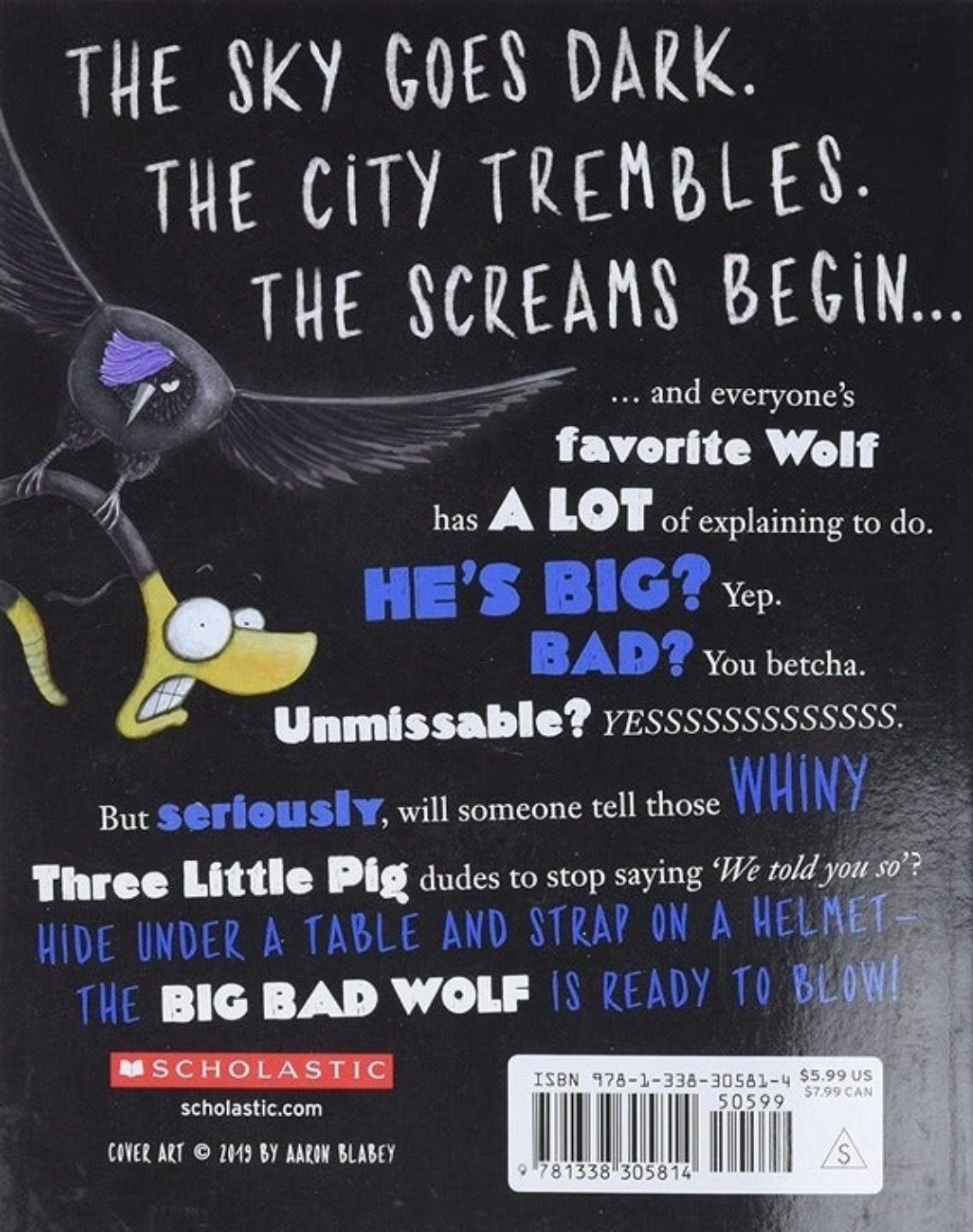 The Bad Guys: The Big Bad Wolf #9 by Aaron Blabey (New, 2019, Pbk, 140 pages, Scholastic)