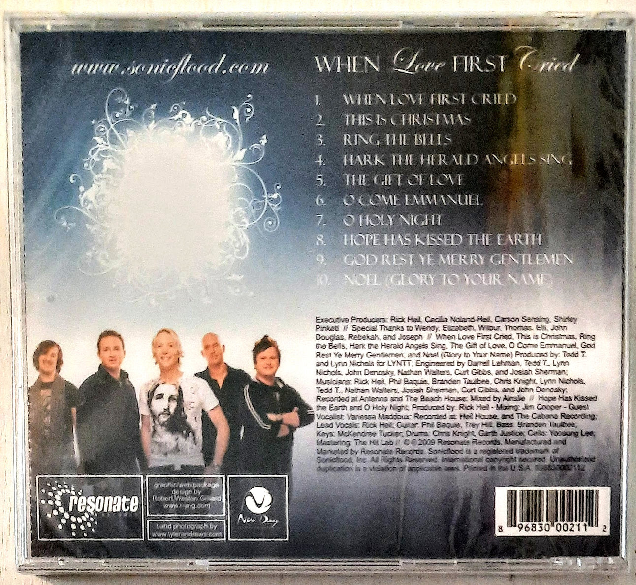 When Love First Cried by Sonicflood Music Christmas CD (New, 2009, Resonate)