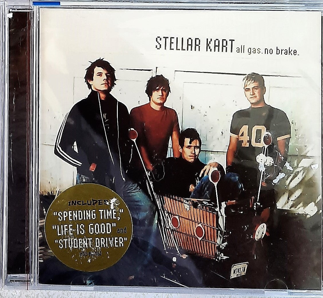 All Gas. No Brake. by Stellar Kart Christian Music Audio CD (New, Word Records, 2005)