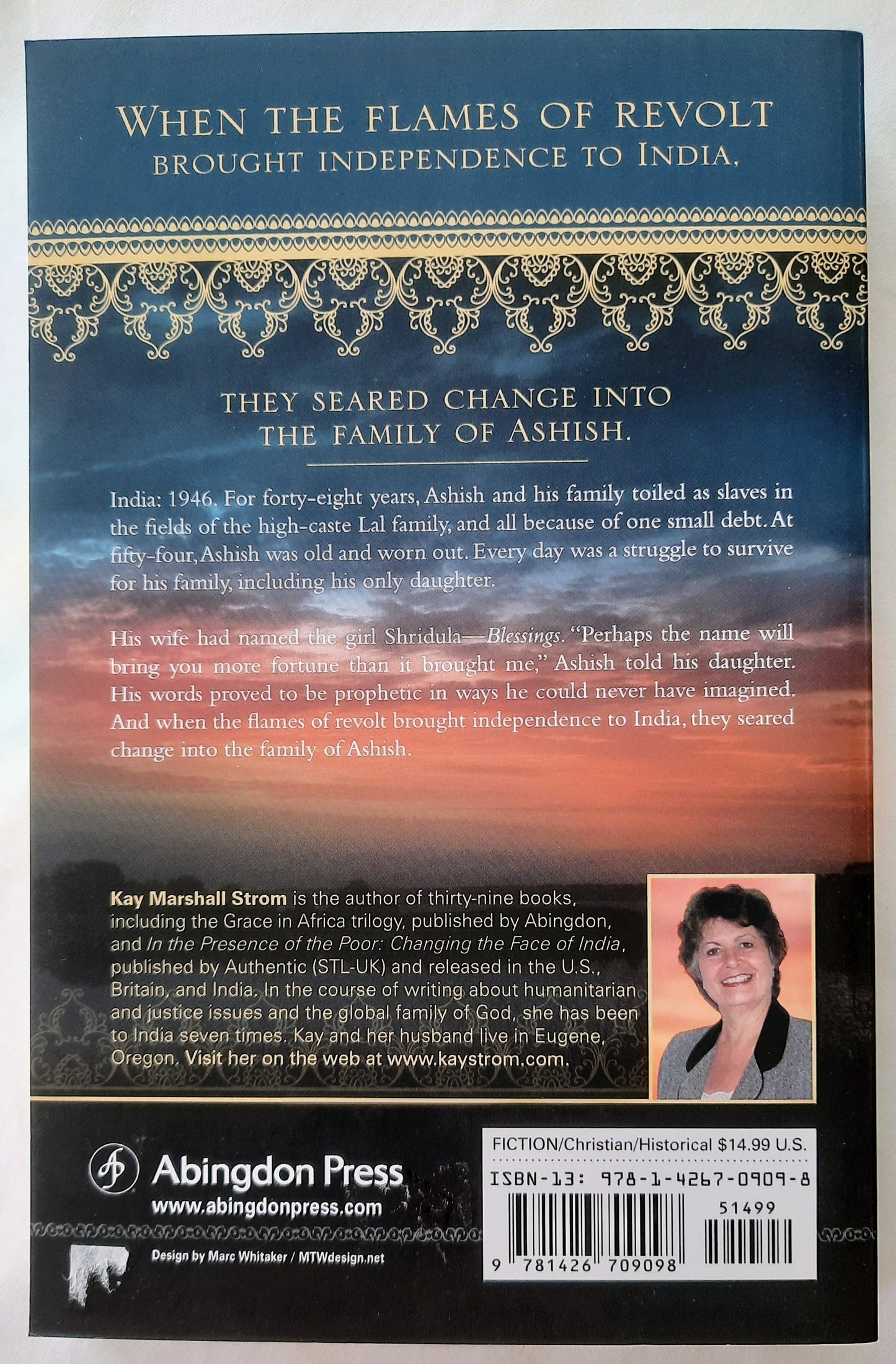 The Hope of Shridula #2 by Kay Marshall Strom (Blessings of India, 2012, New, Pbk, 327 pages, Abingdon Press)