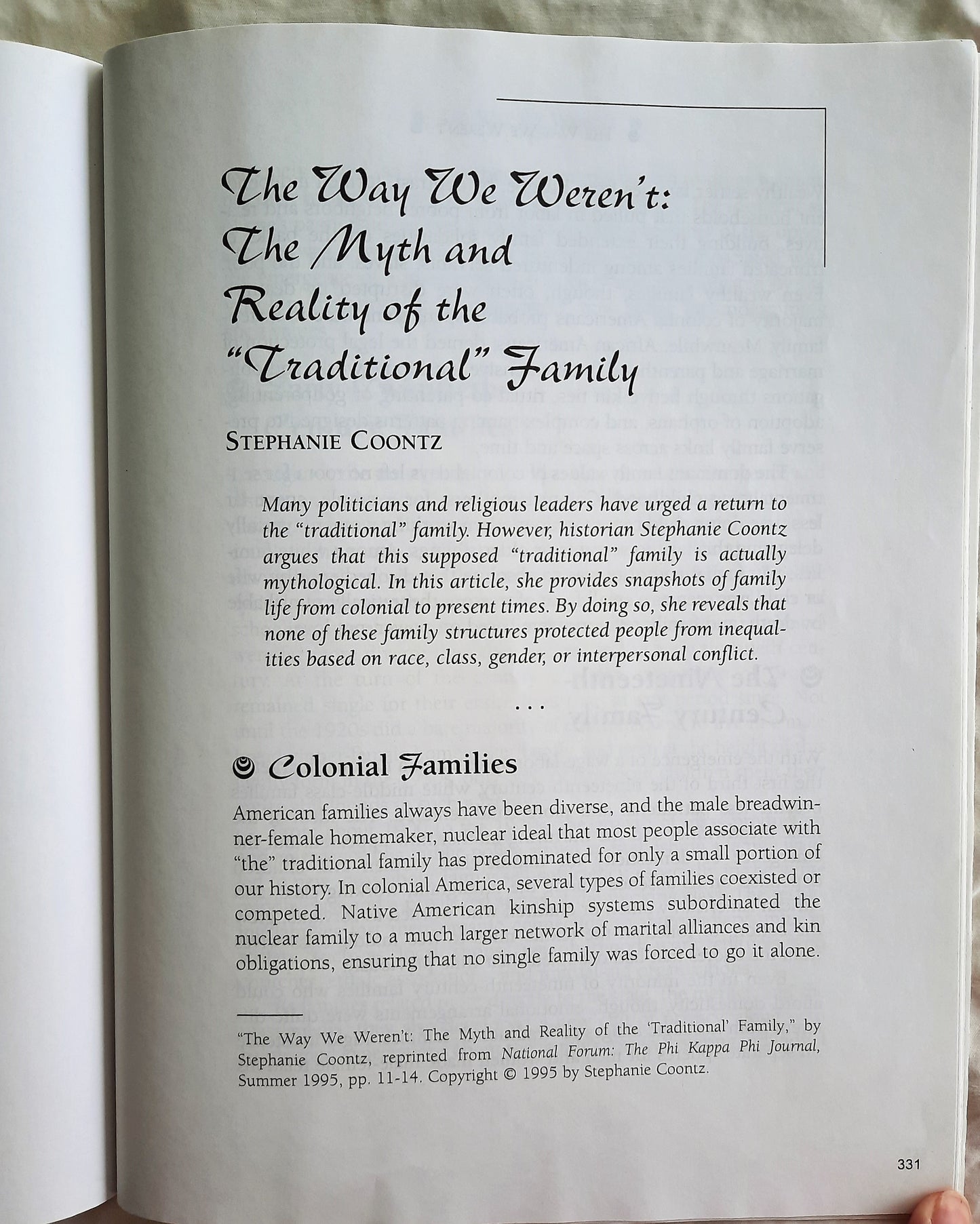 The Intersections Collection: Think Sociology 101 Crowder College by Kathleen Tiemann (Very Good, Pbk)