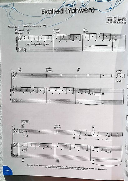 Chris Tomlin: Hello Love Music Vocal Piano Songbook (New, 2008, Pbk, 128 pages, Worship Together)