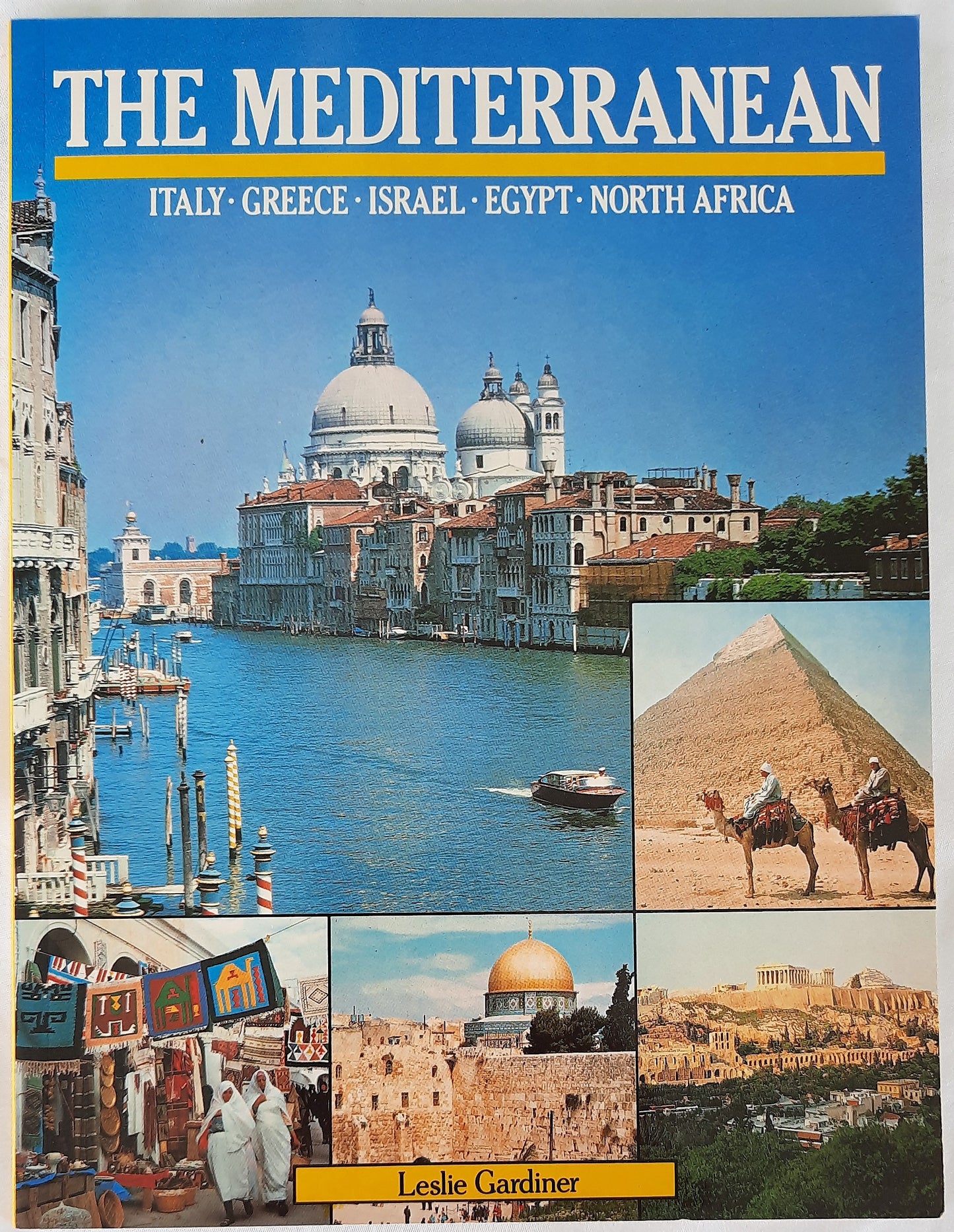 The Mediterranean by Leslie Gardiner (Italy, Greece, Israel, Egypt, North Africa; Very good, 1985, Pbk, 64 pages)