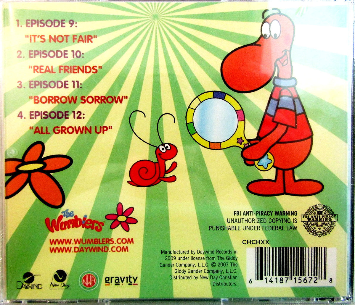 The Wumblers Episodes 9-12 Audio CD (New, 2009, Daywind/Road Trip Entertainment)