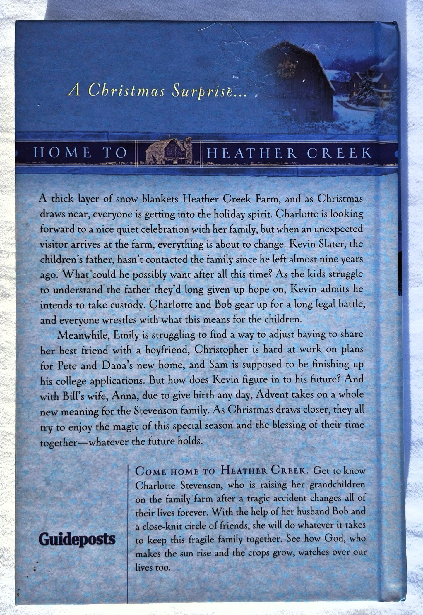 Holiday Homecoming by Carolyne Aarsen (Home to Heather Creek #16, Very good, 2009, HC, 244 pages, Guideposts)