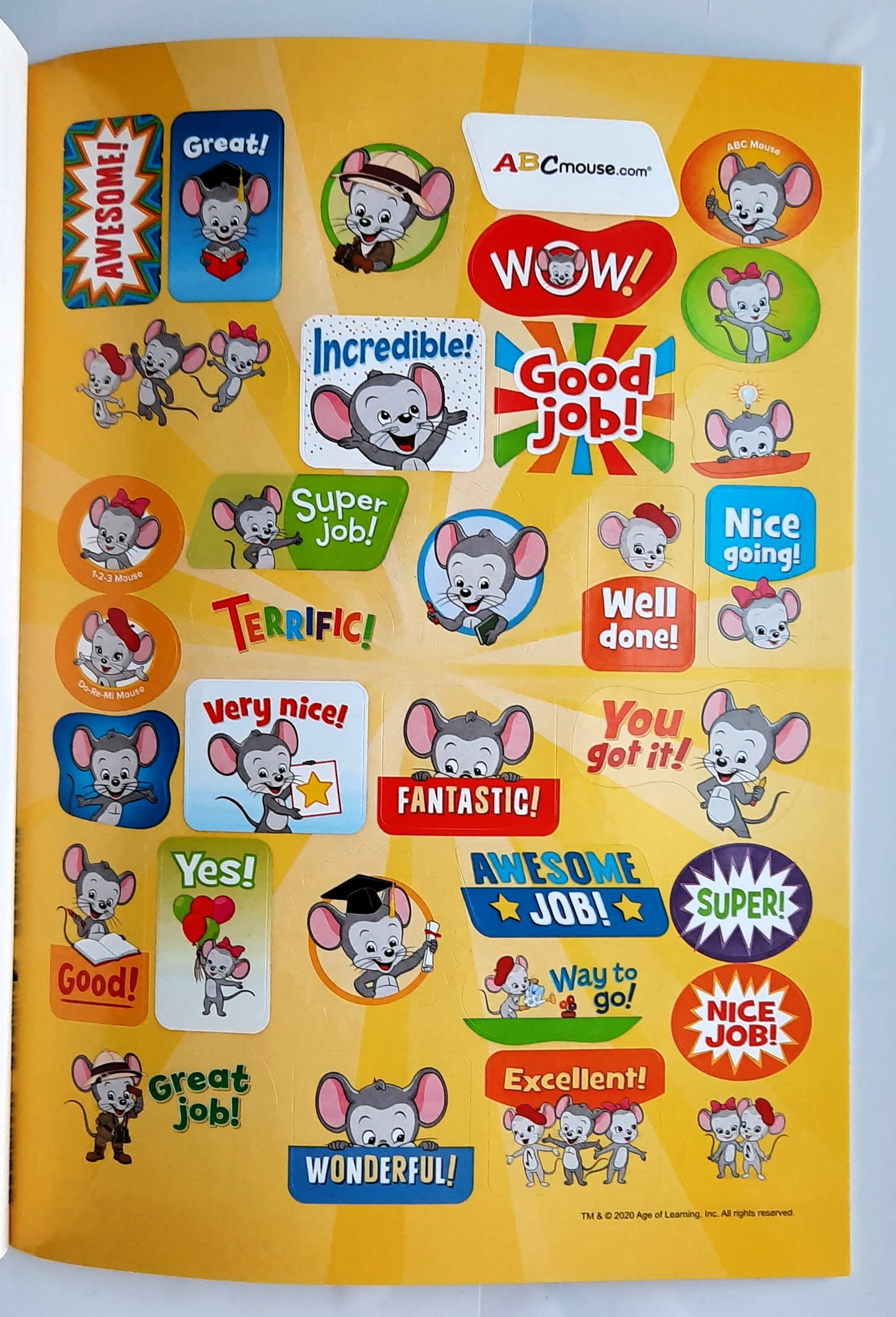 ABCmouse.com Phonics Consonants and Vowels Workbook (Good, 2020, Pbk, 82 pages, Bendon)