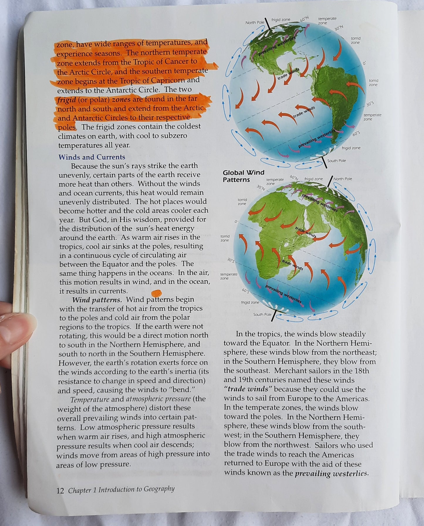 Abeka World Geography in Christian Perspective Student Textbook (Good, 2009, Pbk, 286 pages)