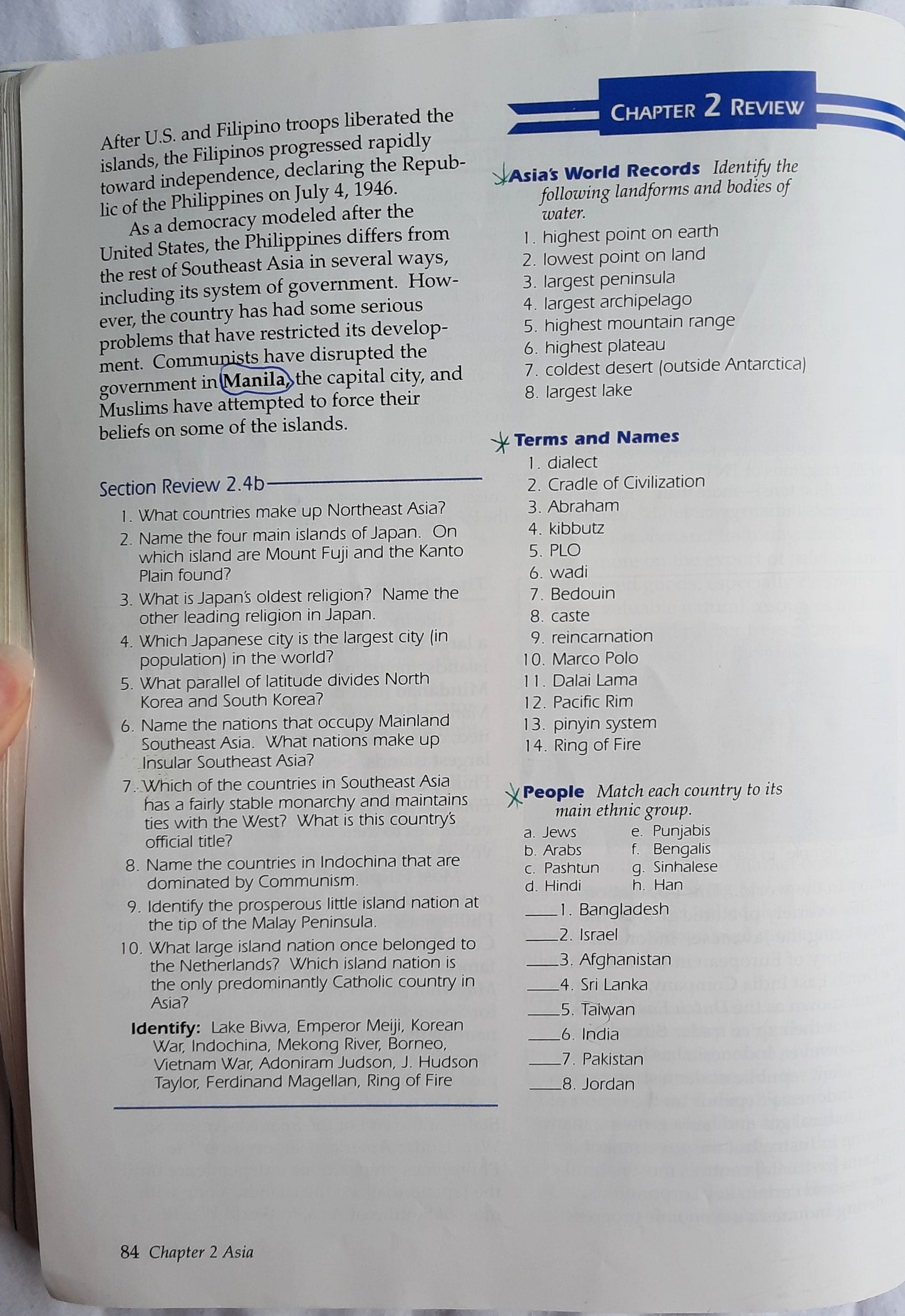 Abeka World Geography in Christian Perspective Student Textbook (Good, 2009, Pbk, 286 pages)
