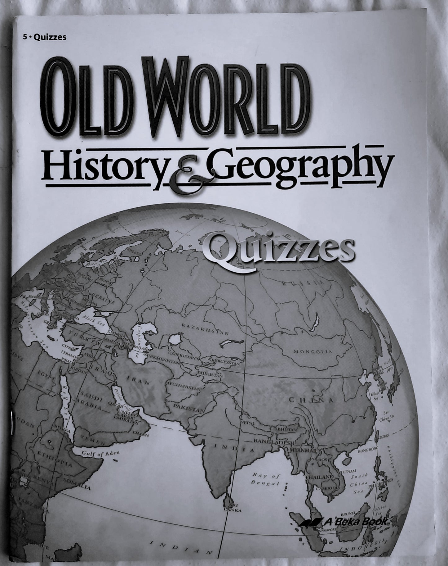 Abeka Old World History & Geography Quizzes Grade 5 (Like new, 2005, Pbk, 71 pages)