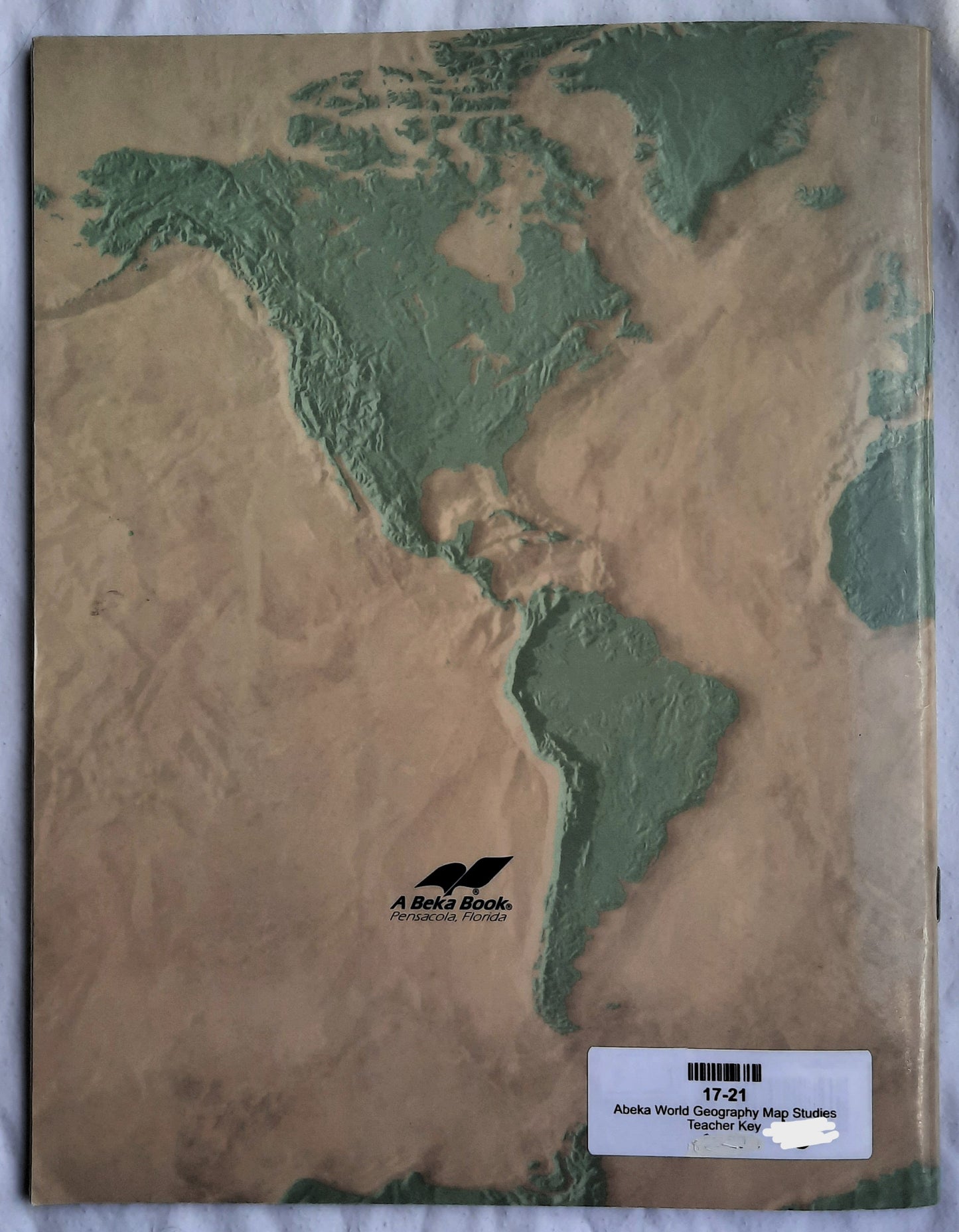 Abeka World Geography Map Studies Teacher Key (Very Good, 2005, Pbk, 45 pages)