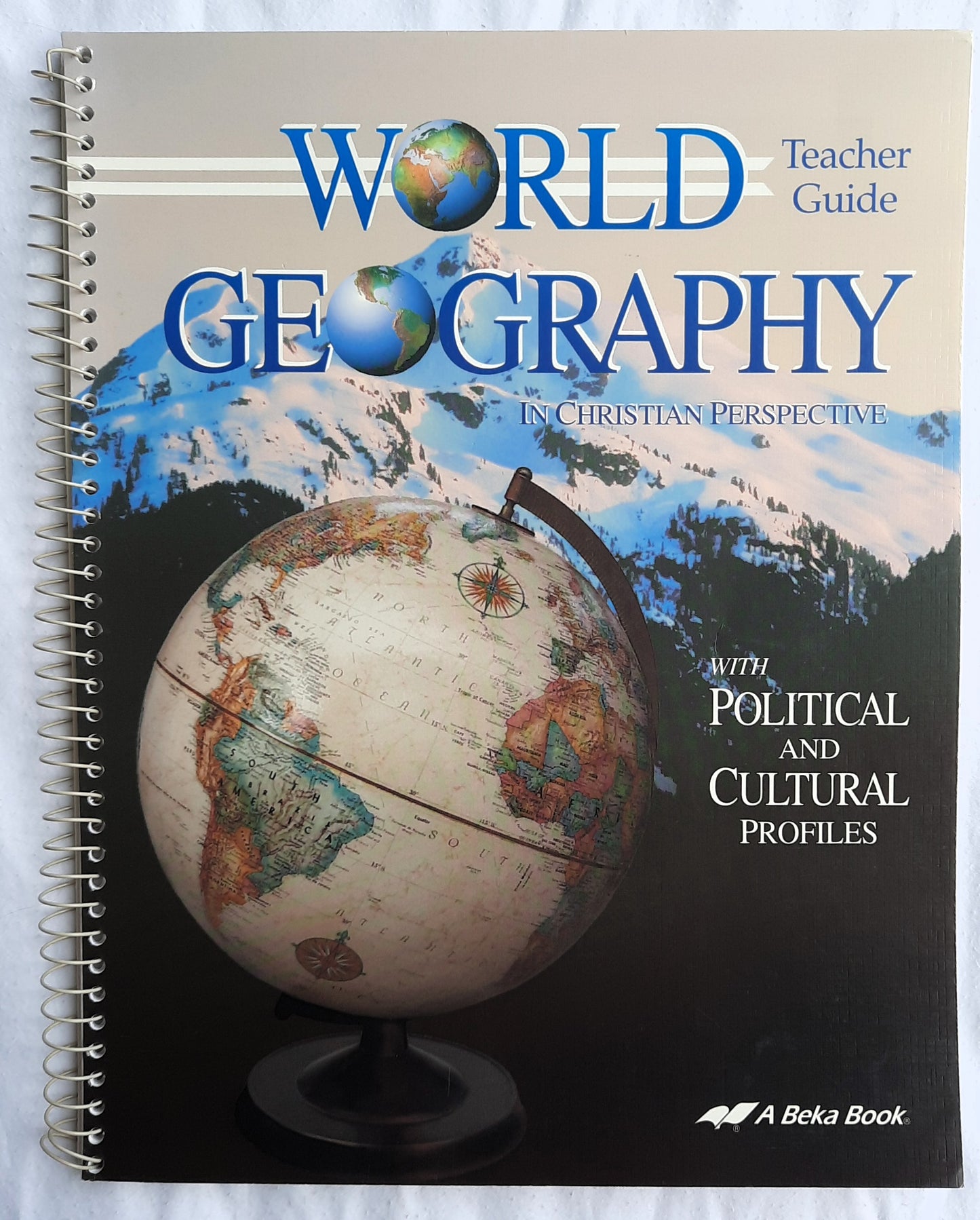Abeka World Geography in Christian Perspective Teacher Guide (Very Good, 72 pages, Spiral Pbk)