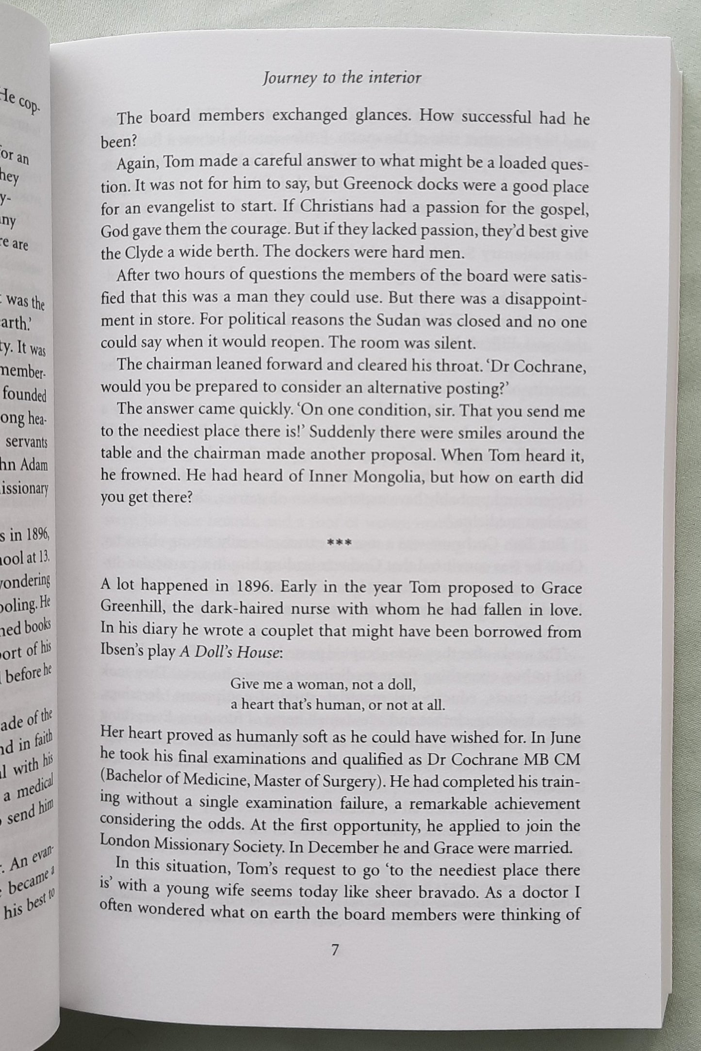 Thomas Cochrane and the Dragon Throne by Andrew Adam (New, 2018, Pbk, 207 pages, SPCK Publishing)