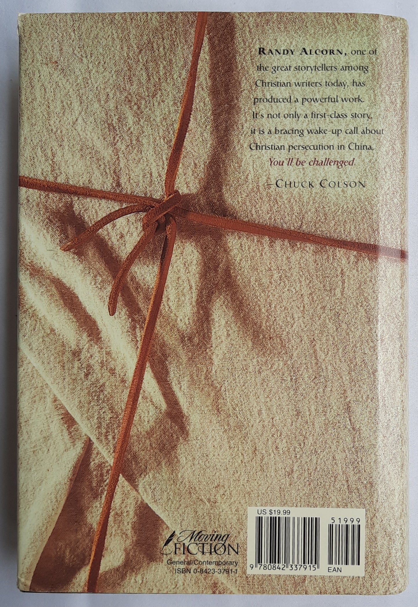 Safely Home by Randy Alcorn (Author's Signature, Very good, 2001, HC, 402 pages, Tyndale House)