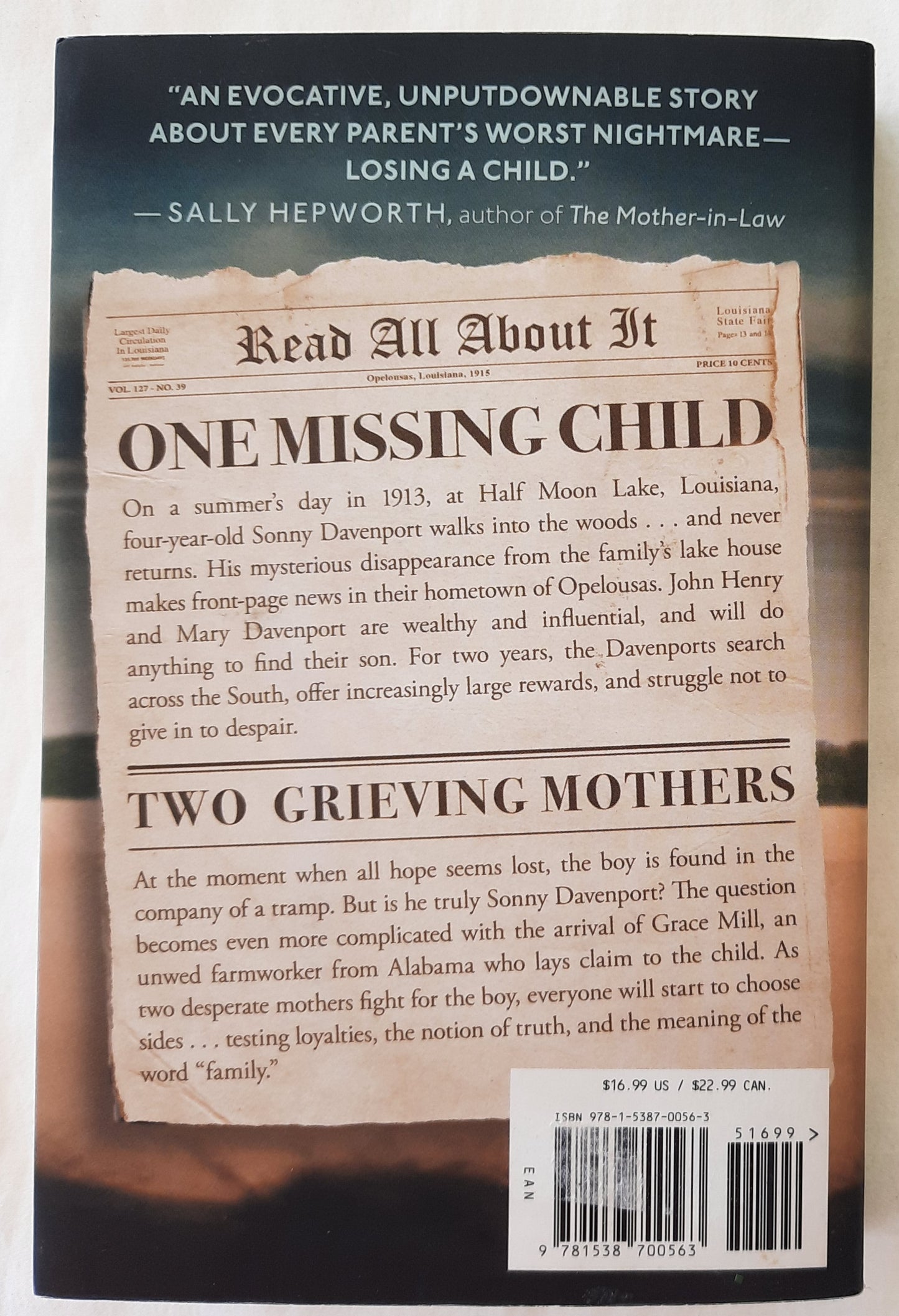 Lost Boy Found by Kirsten Alexander (Very good, 2020, Pbk, 350 pages, Grand Central Publishing)
