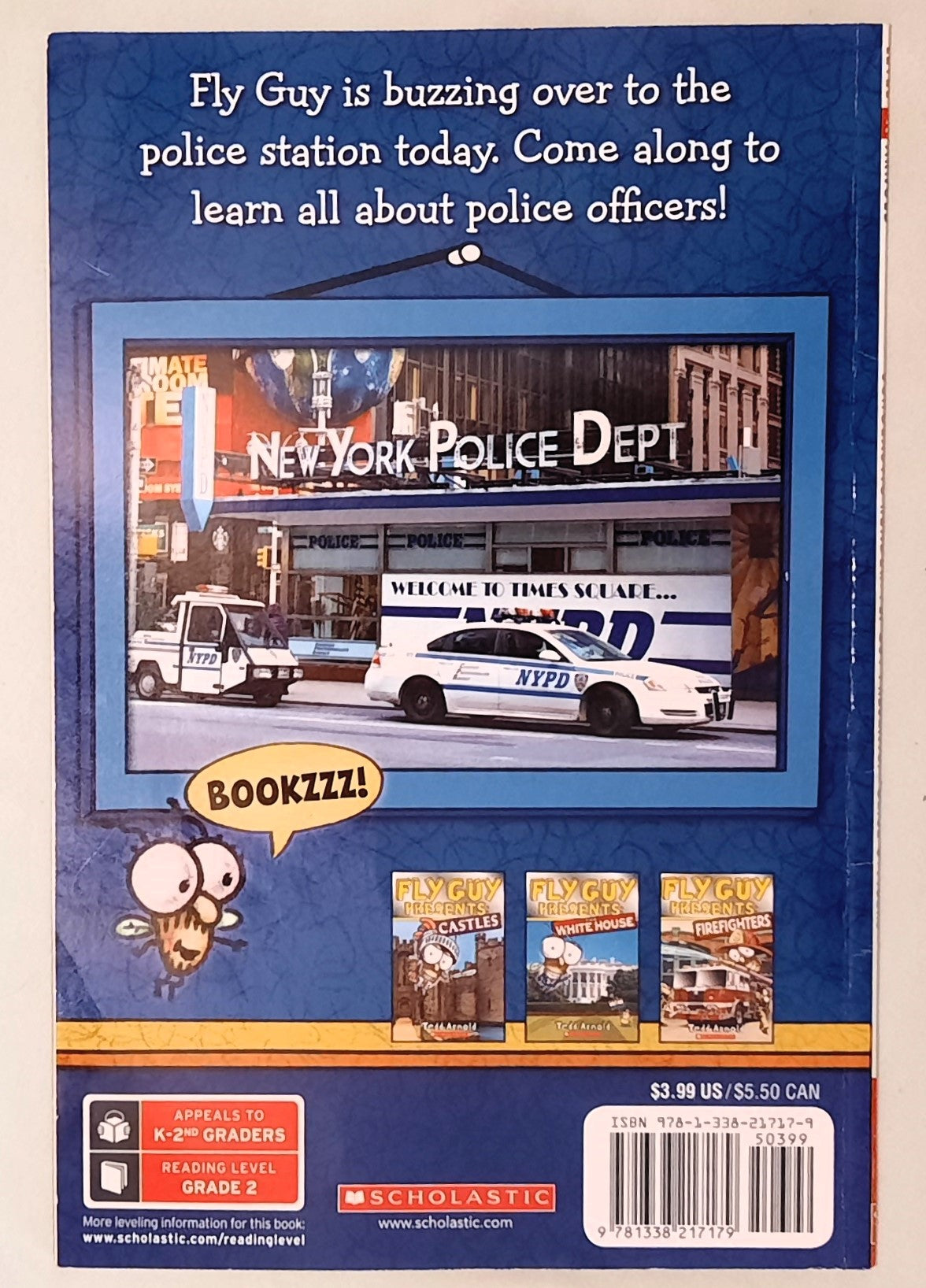 Fly Guy Presents: Police Officers by Tedd Arnold (Very good, 2018, Pbk, 32 pages, Scholastic)
