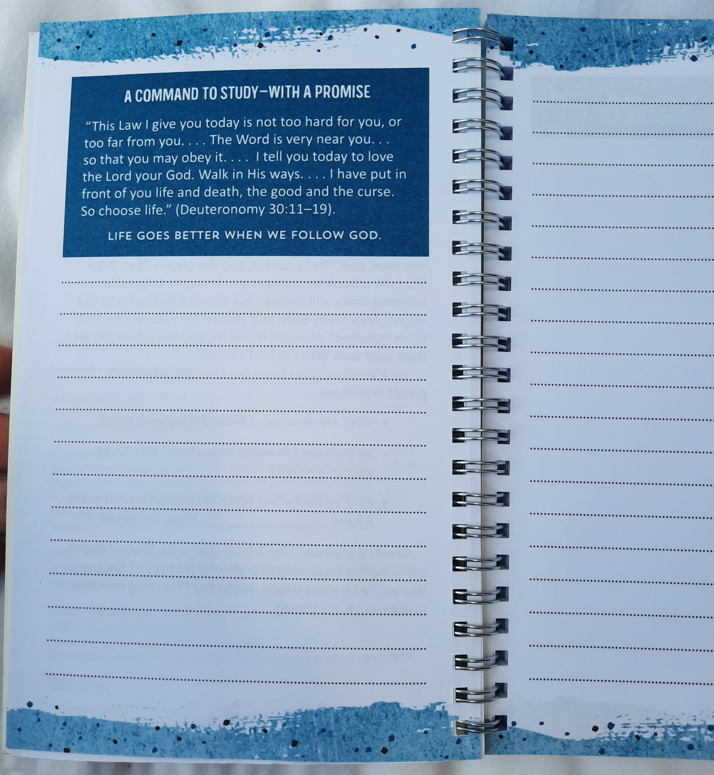 iAspire Teen Bible Study Notebook by Kayla Coons (New, 2021, Spiral, 192 pages, Barbour Young Adult)